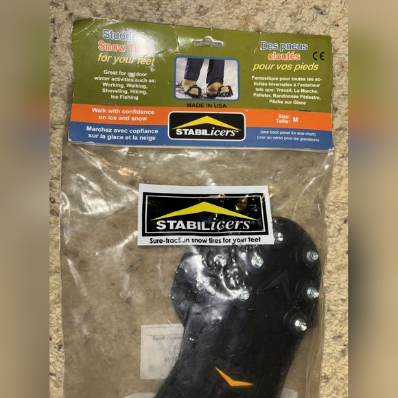 NEW! STABILlicers Sure-Fraction Snow Tires Size M Unisex - Picture 3 of 13